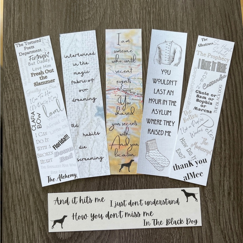 Tortured Poets playlist "You Don't Get To Tell Me About Sad” Bundle